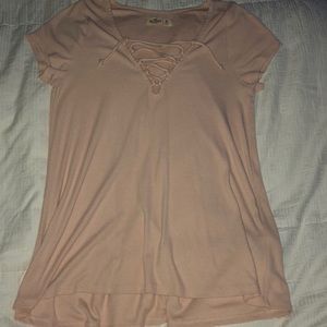 Light Pink American Eagle Tie Shirt!